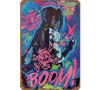 ZTLLFV Jinx from Arcane traditional painting Poster Sign Metal Tin Sign Wall Art Decor - Retro Sign for Home Decor Gifts - 8x12 Inch