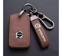 ZTLQ Car Key Fob for Volvo EX30 2023 2024, Key Protector Case Key Case Key Holder Key Chain Key Shells Key Rings with Emblem Logo Car Decor Accessories,A-2