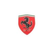 ZTLQ Car Metal Sticker For Ferrari Portofino SF90 Roma F8 812 458 296 430 F12 3D Car Side Emblem Window Decal Stickers Exterior Styling Decoration Auto Accessories
