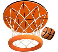 ZTMHRG Ceiling Basketball Hoop, Indoor Hanging Mini Basketball Hoop, Portable Wall Mounted Sports Game Toy for Kids & Adults, Space-Saving Fun for Bedroom, Office & Home Play