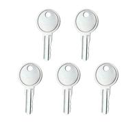 Ztolbriy 5Pcs UPVC Window Handle Keys - Securistyle Window Lock Keys | Metal Alloy Replacement Keys for UPVC Windows | Smooth Operation & Secure Ventilation