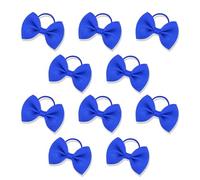 Ztolbriy ® Royal Blue Hair Accessories Set, 10-Piece Navy Blue Hair Accessories with Bobbles, Bows & Headbands, Blue Bow Included, Perfect for Girls' School, Parties & Everyday Use