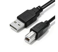 Ztolbriy USB B to USB C Midi Cable 1M Black, USB C to USB B Interface Lead Compatible with MIDI Controller, Keyboard, Audio Interface for Recording Studio, Music Production and Live Performance