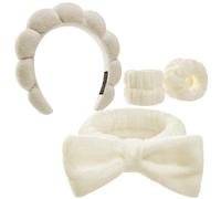 Ztomine Headbands for Women - Spa Headband and Wristband Set - Headband for Washing Face,Facial Mask,Makeup and Skin Care,Gifts for Women and Teen Girl Gifts Trendy Stuff