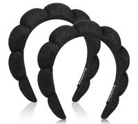 Ztomine Spa Headbands - Set of 2 Terry Cloth Facial Headbands for Face Washing & Skin Treatment