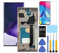 ZTOOYO AMOLED for Samsung Galaxy Note 20 Ultra 5G Screen Replacement for Samsung Note 20 Ultra Screen Replacement with Frame N985u N986u N985w N986w LCD Display digitizer Touch Screen Assembly Bronze