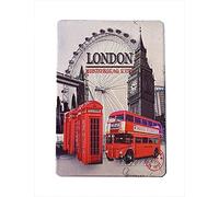 zToss 3D Print Love London Souvenirs Fridge Magnets Big Ben, London Eye, Bus, Guard Tower BridgeBuy 1 or Set (London Eye)