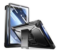 ZtotopCases Case for Samsung Galaxy Tab A9 8.7 inch 2023(SM-X110/X115/X117), Built-in Screen Protector, Dual Layer Shockproof Full Protective Cover with Kickstand, Black