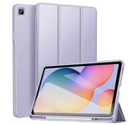 ZtotopCases Case for Samsung Galaxy Tab S6 Lite 10.4 2024/2022/2020, Ultra Thin Lightweight Smart Cover, with Pen Holder, with Auto Sleep/Wake Function, for Galaxy Tab S6 Lite 10.4 Inch Tablet, Purple