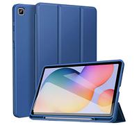 ZtotopCases Case for Samsung Galaxy Tab S6 Lite 10.4 2024/2022/2020, Ultra Thin Lightweight Smart Cover, with Pen Holder,for Galaxy Tab S6 Lite Tablet, Blue