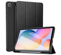 ZtotopCases Case for Samsung Galaxy Tab S6 Lite 10.4 2024/2022/2020, Ultra Thin Lightweight Smart Cover, with Pen Holder, with Auto Sleep/Wake Function, for Galaxy Tab S6 Lite 10.4 Inch Tablet, Black