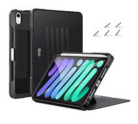 ZtotopCases for iPad Mini 6 2021, [5 Magnetic Stand Angles] Highly Protective Shockproof Cover with Pencil Holder+Support 2nd iPad Pencil+Auto Wake/Sleep for iPad Mini 6th Generation 8.3 Inch, Black