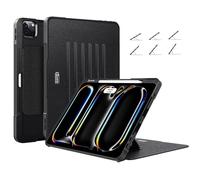 ZtotopCases for iPad Pro 12.9 Case 6th/5th/4th Generation 2022/2021/2020 & iPad Pro 13 Inch Case 2024 (M4), [6 Magnetic Stand Angles] Protective Cover with Pencil Holder, Auto Wake/Sleep, Black