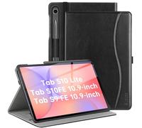 ZtotopCases for Samsung Galaxy Tab S10 FE 2025/S9 FE 2023 10.9 Inch/S9 2023/S8 2022/S7 2020 11 Inch, Multi-Angle Stand Cover with Auto Wake/Sleep & Stylus Holder -Black