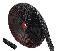 ztowoto 600cm Flexible Coving for Ceilings- Self Adhesive Wallpaper Border, Waterproof Moulding Trim 3D Vintage Pattern, Peel and Stick Wall Border for Home Decoration(Black-2cm)
