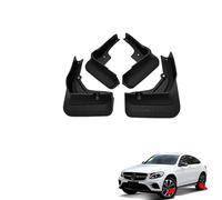 ztpato 4 Pcs Car Mud Flaps,For Mercedes-Benz GLC Coupe (With pedals) 2017 2018 2019 Front Rear Wheel Mud Flaps Splash Waterproof Splash Guards Wheel Fender Styling Accessories