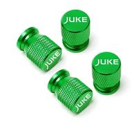 ztpato 4 Pcs Tyre Valve Caps,for Nis-san Juke Car Tyre Caps Leak-Proof Prevent oxidation Anti-corrosion Dust Valve Caps Car Accessories,F-Green