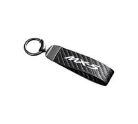 ztpato Car Key Rings,For Mazda MX-5 Miata NA NB NC ND carbon fiber Vehicles Auto Keyring Lanyard Key Fob Holder Swivel Rotatable Anti Lost Keychain