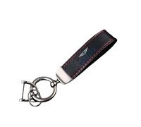 ztpato Car Key Rings,For Morgan Leather Vehicles Auto Keyring Key Ring Fob Holder Rotatable Swivel scratch-proof Lanyard Keyring