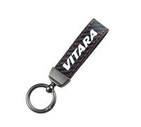 ztpato Car Key Rings,For Suzuki VITARA SWIFT SX4 carbon fiber Vehicles Auto Keyring Lanyard Key Fob Holder Swivel Rotatable Anti Lost Keychain,Red