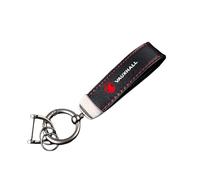 ztpato Car Key Rings,For VAUXHALL Leather Vehicles Auto Keyring Key Ring Fob Holder Rotatable Swivel scratch-proof Lanyard Keyring