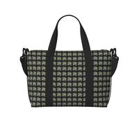 ZTPOWQA Abstract Animal Zebra Print Men Women Versatile Hand Travel Bag Lightweight Daily Weekend Commutestote Bags
