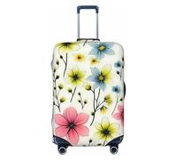 ZTPOWQA Atomic Stars Pattern Print Universal Stretchable Suitcase Cover Luggage Travel Accessory Suitcase Sleeve
