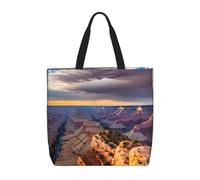 ZTPOWQA Beauty Grand Canyon 1 Print Eco-Friendly Extra-Large Organizer Bag Shoulder Tote Work Shopping Beach Travel