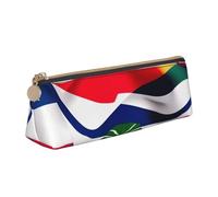 ZTPOWQA Costa Rica Flag Print Teenagers Pencil Case Large Capacity High Organizer Bag School Daily Essentials