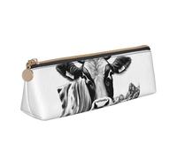 ZTPOWQA Cow Collection Print Teenagers Pencil Case Large Capacity High Organizer Bag School Daily Essentials