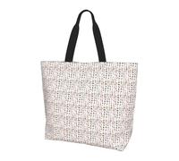 ZTPOWQA Cute Chihuahua Pug Pattern Print Large Capacity Shoulder Bag Unisex Lightweight Tote Casual Outings Daily Travel