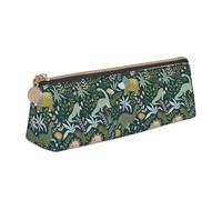 ZTPOWQA Cute Dinosaur Print Teenagers Pencil Case Large Capacity High Organizer Bag School Daily Essentials