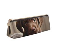 ZTPOWQA Cute Labrador Dog 1 Print Teenagers Pencil Case Large Capacity High Organizer Bag School Daily Essentials