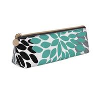 ZTPOWQA Dahlia Flower Print Teenagers Pencil Case Large Capacity High Organizer Bag School Daily Essentials