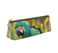 ZTPOWQA Fantastic Parrot Feather Print Teenagers Pencil Case Large Capacity High Organizer Bag School Daily Essentials