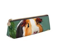 ZTPOWQA Flower Guinea Pig Print Teenagers Pencil Case Large Capacity High Organizer Bag School Daily Essentials