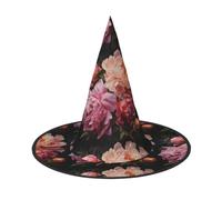 ZTPOWQA Garden Peony Print Season Hat Unisex Carnival Party Aaccessory Cosplay Costume Themed Festive Headwear