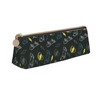 ZTPOWQA Graffiti Skateboard Print Teenagers Pencil Case Large Capacity High Organizer Bag School Daily Essentials