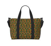 ZTPOWQA Happy Carrot Print Men Women Versatile Hand Travel Bag Lightweight Daily Weekend Commutestote Bags