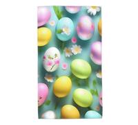 ZTPOWQA Happy Easter Holiday Print Soft Absorbent Bath Towel For Home Bathroom Gym Travel Swimming Pool Holidays