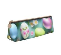 ZTPOWQA Happy Easter Holiday Print Teenagers Pencil Case Large Capacity High Organizer Bag School Daily Essentials