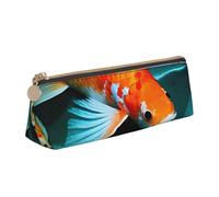 ZTPOWQA HD Japanese Koi Fish Print Teenagers Pencil Case Large Capacity High Organizer Bag School Daily Essentials