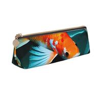 ZTPOWQA HD Koi Fish Print Teenagers Pencil Case Large Capacity High Organizer Bag School Daily Essentials