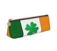 ZTPOWQA Irish Flag Print Teenagers Pencil Case Large Capacity High Organizer Bag School Daily Essentials
