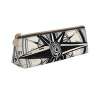 ZTPOWQA Law of The Compass Navigation 1 Print Teenagers Pencil Case Large Capacity High Organizer Bag School Daily Essentials