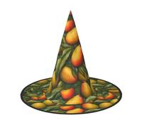 ZTPOWQA Mango Print Season Hat Unisex Carnival Party Aaccessory Cosplay Costume Themed Festive Headwear
