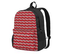 ZTPOWQA Music Note Piano Print Adult Backpack Water-Resistant Lightweight Commuters Outdoor Adventurers Picnics