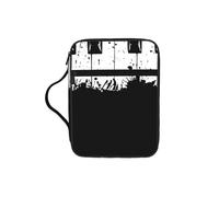 ZTPOWQA Piano Print Bible Storage Bag for Men Women Pastors Waterproof Organizer Scripture Holder