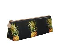 ZTPOWQA Pineapple Painting Print Teenagers Pencil Case Large Capacity High Organizer Bag School Daily Essentials