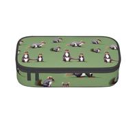 ZTPOWQA Red Squirrel Print Pencil Case Functional Stylish Teenagers Girls Adults School College Everyday Use